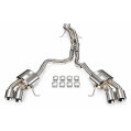Valved exhaust system cat-back FMIC.Pro for Porsche Macan S GTS 3.0L Turbo 3.6L 95B 2014-2017-1