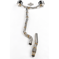 Valved exhaust system cat-back FMIC.Pro for Mercedes Benz E class E200 E250 E300 W213 S213 2.0T M274 2016-2018-3