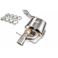 Valved exhaust system cat-back Twin Pipe FMIC.Pro for Mercedes Benz C class C400 C450 C43 AMG W205 3.0T 2015-2023-3