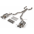 Valved exhaust system cat-back FMIC.Pro for BMW M5 E60 M6 E63 5.0L V10 2005-2010-2