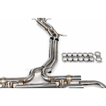 Valved exhaust system cat-back Dual Flow FMIC.Pro for Porsche Cayenne 9YA Coupe 9YB 3.0L 2018-2022-2