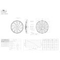 Embossing Push Fan FMIC.Pro 12” SUPER SLIM 130W-8
