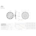 Embossing Push Fan FMIC.Pro 14” RACING 180W-8