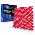 Modular Flooring Panel FMIC.Pro for garage and workshop 40x40cm 20mm Red-1