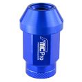 Forged Aluminum wheel nut FMIC.Pro M14x1.25 Blue 1 pc. conical 7075-T6 -4