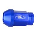 Forged Aluminum wheel nut FMIC.Pro M14x1.25 Blue 1 pc. conical 7075-T6 -3