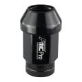 Forged Aluminum wheel nut FMIC.Pro M12x1.25 Black 1 pc. conical 7075-T6 -2