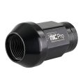 Forged Aluminum wheel nut FMIC.Pro M12x1.25 Black 1 pc. conical 7075-T6 -3