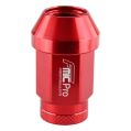 Forged Aluminum wheel nut FMIC.Pro M14x1.25 Red 1 pc. conical 7075-T6 -2