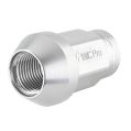 Forged Aluminum wheel nut FMIC.Pro M12x1.5 Silver 1 pc. conical 7075-T6 -4