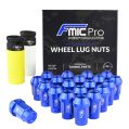 Aluminium wheel nuts FMIC.Pro M12x1.5 Blue 20 pcs. tapered -1