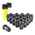 Aluminium wheel nuts FMIC.Pro M14x1.5 Black 20 pcs. tapered -2