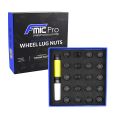 Aluminium wheel nuts FMIC.Pro M12x1.25 Black 20 pcs. tapered -3