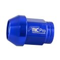Forged aluminum wheel nut FMIC.Pro M12x1.5 Blue 1 pc. conical through-hole 7075-T6 -3