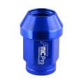 Forged aluminum wheel nut FMIC.Pro M12x1.25 Blue 1 pc. conical through-hole 7075-T6 -2