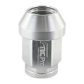 Forged aluminum wheel nut FMIC.Pro M12x1.25 Silver 1 pc. conical through-hole 7075-T6 -3