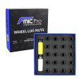 Aluminium wheel nuts FMIC.Pro M12x1.5 Black 20 pcs. conical through-piece-3
