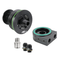 Oil Filter Sandwich Plate Cooler Adapter FMIC.Pro for VAG Audi S4 S5 RS4 RS5 3.0TSI V6 Porsche 2.9T EA839-3