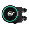Oil Filter Sandwich Plate Cooler Adapter with Thermostat FMIC.Pro AN10-3