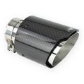Stainless Steel Exhaust Tailpipe FMIC.Pro Type II Gloss Carbon 102mm Tip 76mm Inlet-1