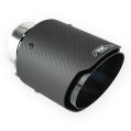 Stainless Steel Exhaust Tailpipe FMIC.Pro Type II Matte Carbon Black 89mm Tip 60mm Inlet-1