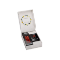 FRESSO Gift Box Snow Pearl CHRISTMAS EDITION gift set wooden hanger and car perfume-2