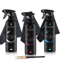 FRESSO Interior Cleaning and Care Set Interior Cleaner Dressing Glass Cleaner 0.5l 500ml microfiber detailing brush-1