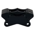 Wilwood 120-10175 GP310 Motorcycle Rear Sprocket Brake Lug Mount Caliper Left 4 Pistons Black-1