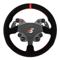 GT1 330mm Suede R Type Steering Wheel SIMAGIC Paddle Shifters Simulator Simracing-1