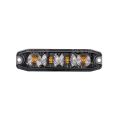 Warning Light Beacon LED Purelux Strobe Ultra Slim 12V 24V 96mm 8W-3