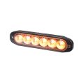 Warning Light Beacon LED Purelux Strobe Ultra Slim 12V 24V 118mm 12W-1