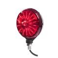 Double Sided Position Warning Light Purelux Spectrum Newschool Red White 12V 24V 109mm 2W-2