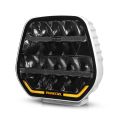Auxiliary LED Driving Light Purelux Panther 9 White Round 23cm 210W-1