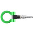 Tow Hook Round Jr.Spec M16x3.0 Green-2