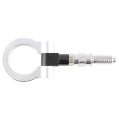 Tow Hook Round Jr.Spec M16x3.0 Silver-2