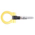 Tow Hook Round Jr.Spec M16x3.0 Yellow-2