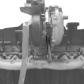 Turbo Oil Return Line Top Mount IOD Performance for M57-4