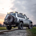 Aluminium Roof Rack Long with Backlighting IOD Performance for Nissan Patrol Y61 LWB-10