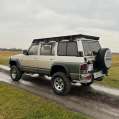 Aluminium Roof Rack Short without lighting IOD Performance for Nissan Patrol Y60 SWB-12