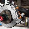 IOD Front Big Brake Kit Four Piston Calipers DBA Brakes for Nissan Patrol Y61-6