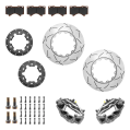 IOD Front Big Brake Kit Four Piston Calipers DBA Brakes for Nissan Patrol Y61-9