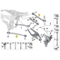 IRP Rear Adjustable Lower Camber Arms with Fluro Motosport Bearings for BMW F87 F80 F82 F83 G87 G80 M30 G82 83-2