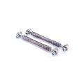 IRP Aluminum Rear Adjustable Guide Rods with Fluro Motorsport Bearings for BMW E8x E9x F2x F3x Grey-1