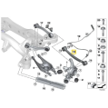 IRP Aluminium Rear Adjustable Toe Arms with Fluro Motorsport for BMW E8x M1 E9x M3 Grey-3