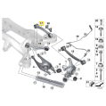 IRP Aluminium Rear Adjustable Camber Arms with Motorsport Bearings for BMW E8x E9x Grey-3