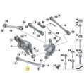 IRP Rear Trailing Arms Aluminium for BMW F2x F3x not M models Grey-2