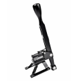 IRP Short Shifter V3 for Honda Civic Integra CR-X Del Sol Black with Grey Button-1