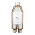 Universal JRSpec Catalytic Converter Euro 2 For Engines 1.6 - 4.0L 63mm / 57mm Inlet / Outlet -1