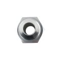 AN6 ORB Male To AN8 Male JIC Hose Fitting Adapter Silver-5