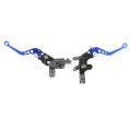 Universal Brake Clutch Lever Motorcycle Quad Blue-2
